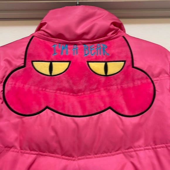 Pink Patchwork Women's Jacket - Picture 14 of 14